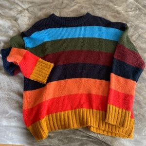 Urban outfitters stripped sweater